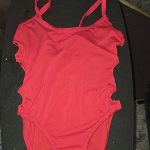 Red bathing suit